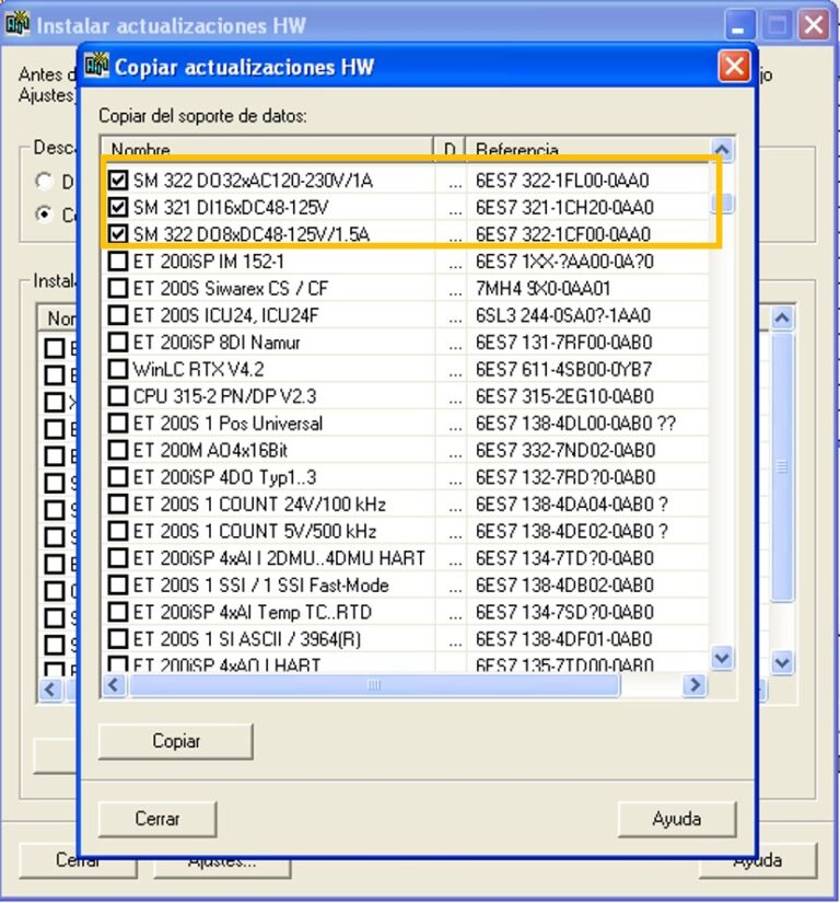 ¿Cómo actualizar el catálogo de hardware en Siemens STEP 7?