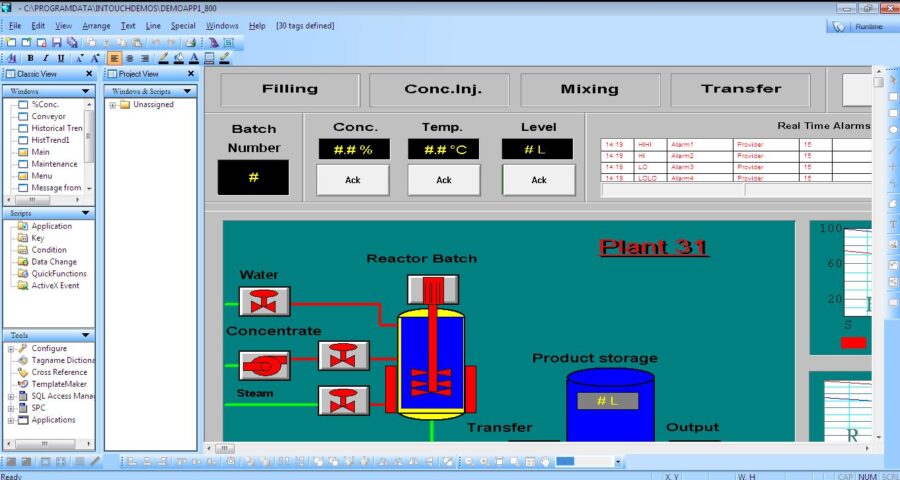 M Quina Virtual Con Rslogix Y Wonderware Intouch Gratis